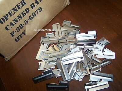 P38 Can Opener 25 Pack Made Usa Shelby Army Military Usmc Us F Mess Kit Utensil